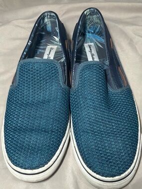 Tommy Bahama EXODUS MESH SLIP-ON SNEAKER IN NAVY MESH TEXTILE Men’s Size 8.5